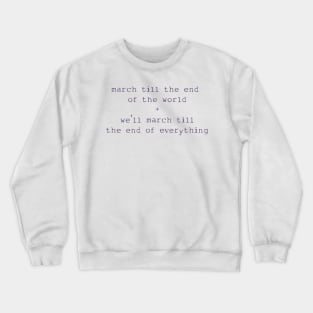 Poppy - CUE Crewneck Sweatshirt